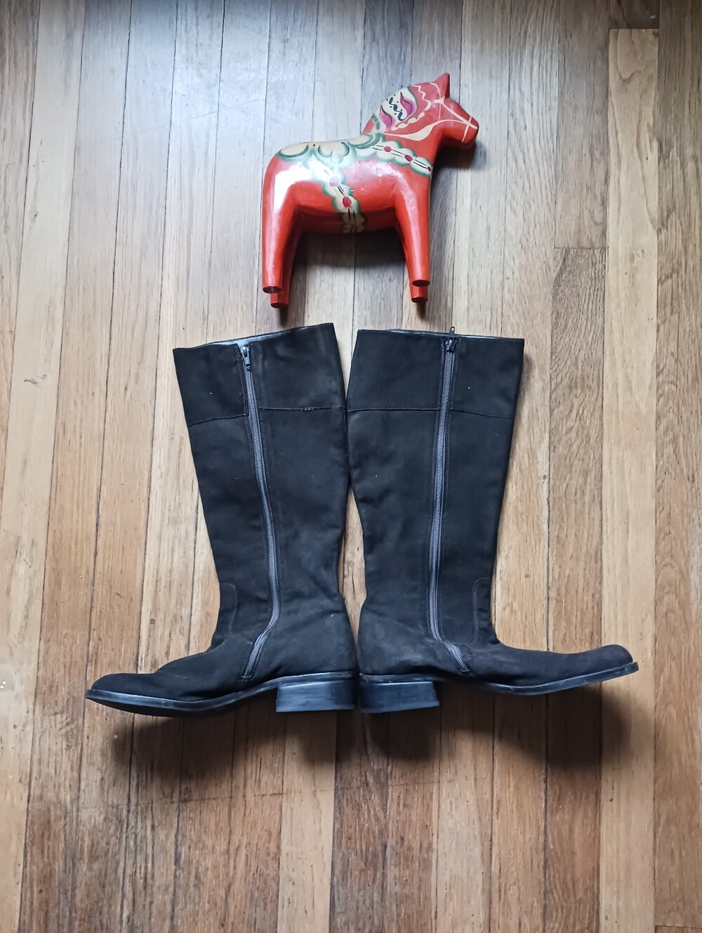 Brown Suede Talbots Knee High Boots